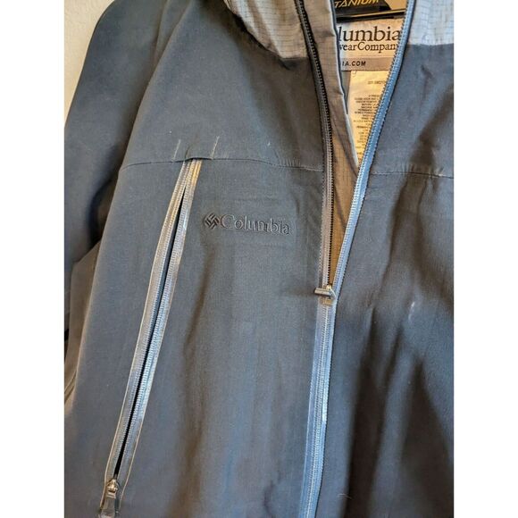 Columbia Tech Interchange Mens Sz M Softshell Winter Jacket Coat Black - Picture 2 of 5